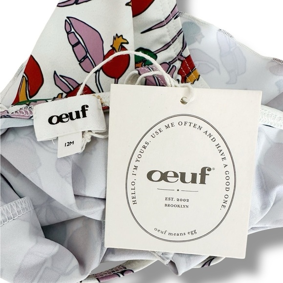 Oeuf | Baby Ruffle One Piece Swimsuit (12 mos) - Picture 3 of 3